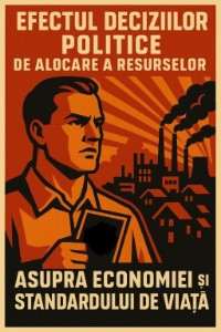 Efectul deciziilor politice de alocare a resurselor asupra economiei şi standardului de viaţă